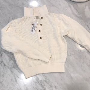 UO Collared Knit Crop Shirt